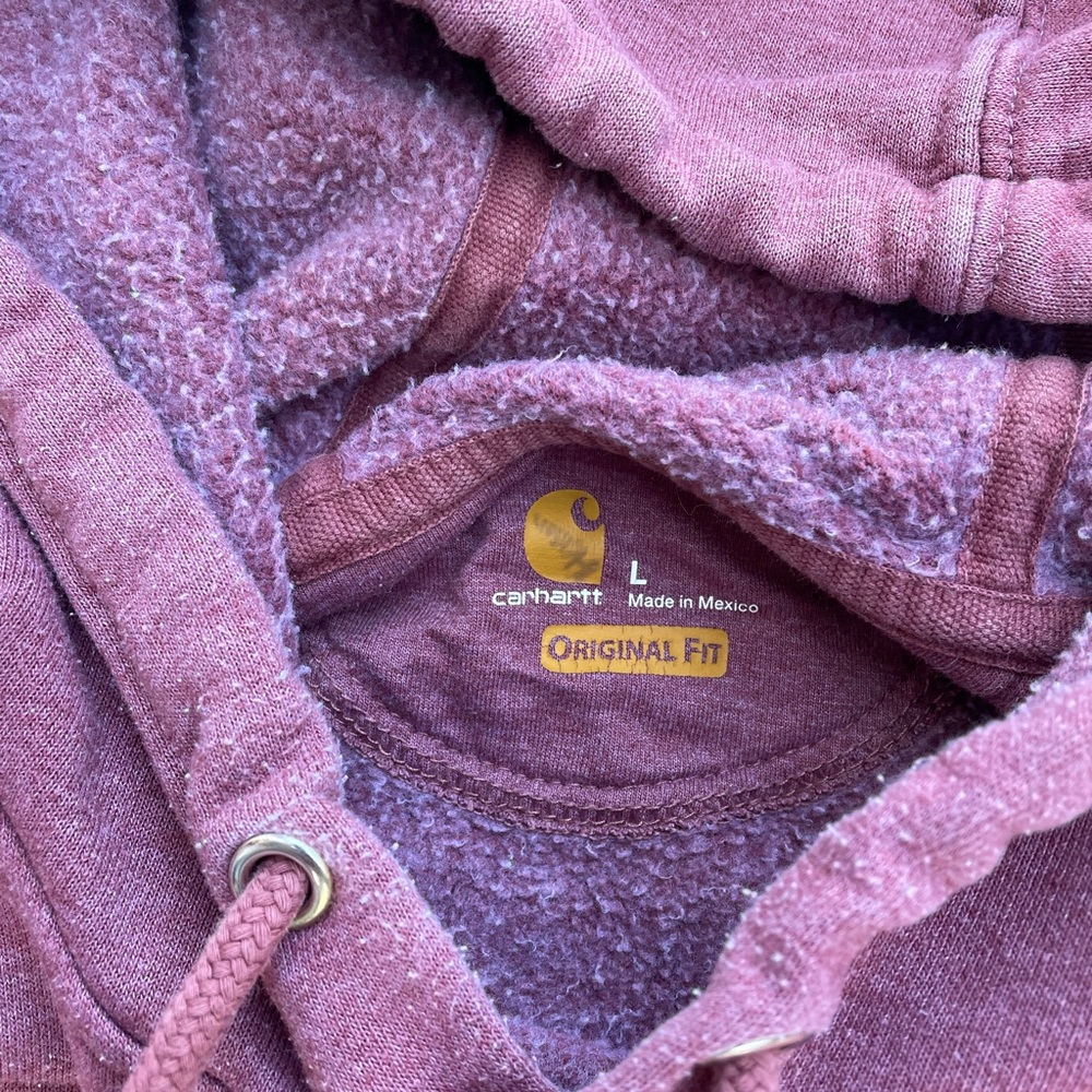 Carhartt Men's Rose Rugged Hoodie size Large - Picture 4 of 6